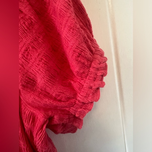 Free People Elle Mini Dress in Miami Vibe pink. Size Large. - Picture 6 of 7